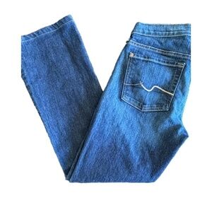 7 for all mankind bootcut jeans size 28 (altered length) medium wash made in USA
